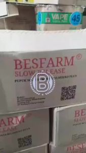 1DUS 16 BOX! Besfarm Pupuk Slow Release Pupuk Besfarm Organik Mikro Makro Plus Original Barcode
