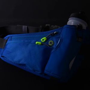 1Pc Running Bag Belt for Men And Women Foldable Water Bottle Holder No Bounce Waist Pouch Fanny Pack for Walkers And Runners