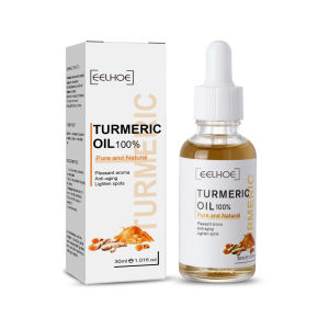 Eelhoe Turmeric Black Spot Correction Essence Skin Glow To Lightening Acne Dark Patches Moisturizing Nourishing Whitening Serum Lightening Acne Dark Patches Moisturizing Whitening Bright Skin Anti-aging&Wrinkle Serum(30ml)