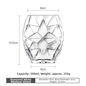 YOGEHOME | Lead-free Crystal Glass Pitcher Heat Resistant Large Capacity