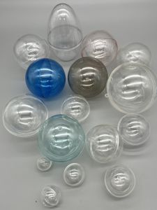 Hộp Nhựa Trong Suốt Cao Vỏ Trứng Xoắn Quả Cầu Xoay Trứng Máy Làm Búp Bê 12 Nhật Bản Cỡ Lớn Vỏ Quả Cầu Vỏ Rỗng Trang Trí Nhồi