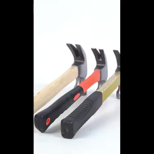REAIM Mini Claw Hand Tool Hammer Fiberglass Handle Hammer Glass Breaker Hammer Tire Handle Sheep Horn Hammer Triangular handle Hammer Octagonal hammer Stone hammer