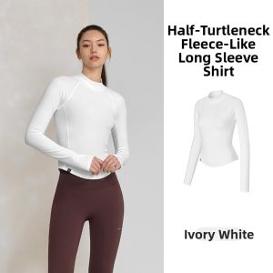 Slimming Sun Protection Half Turtleneck Long Sleeve Shirt