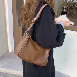 Soft Underarm French Bread Bag Womens Crossbody Shoulder Bag Casual Versatile Trendy New Autumn Winter Bag for Young Ladies