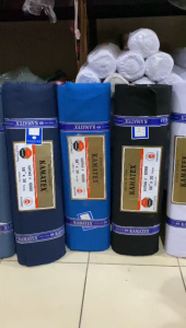 ( per 1 meter ) kain bahan seragam KAMATEX PLAT tetoron lebar 150 cm untuk celana rok sekolah pakaian dinas wearpack dasi topi seragam rumah sakit