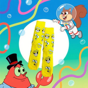 1/3 Pairs of Cartoon Cute Knitted Thigh High Socks for Men and Women