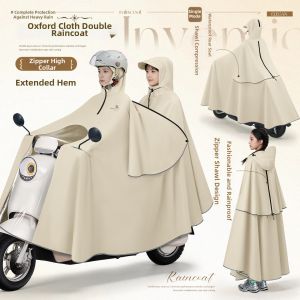 ZHENGYU | Parent-Child Raincoat for Electric Bike Flood Protection