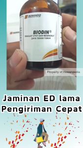 BIODIN 50 ml & 100 ml ROMINDO INJEKSI - Penguat Otot dan Peningkat Imun Tubuh Hewan Vitamin Suplemen Ternak Sapi Kuda Domba Kambing Kucing Anjing