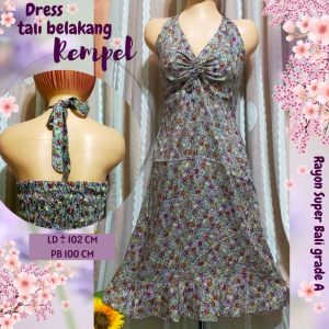 Dress tali belakang Rempel