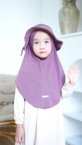Jilbab Instan Topi Andira Kids Bahan Jersey Victoria By Daura Gama