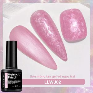 Sơn Móng Tay Dạng Gel Aurora Rainbow Shimmer Mermaid 0.24oz Màu Trắng Hồng Tím Công Thức Acrylate Copolymer