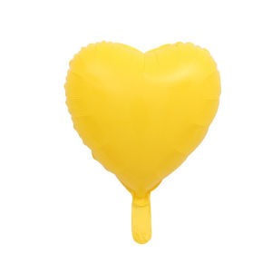 18-Inch Aluminum Foil Balloons Heart-Shaped New Year Decorative Atmosphere Floating in the Air Customizable Celebration Supplies