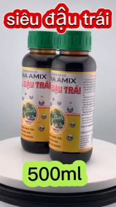 (hữu cơ gel cao cấp500ml) Phân Bón hữu cơ SIÊU ĐẬU TRÁI VINA AMIX- Chống rụng trái tăng đậu trái chạy trái nhanh.