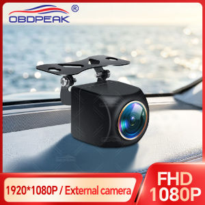 Universal 170° Fisheye Golden 1080P Rear View Camera  AHD 4 Pin 2.5mm Automatic Reversing Night Vision IP67 Rearview Mirror Cam