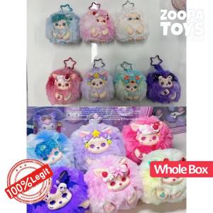 [100% Authentic] [Whole Box] Furry Clouds Dream Island Plush Mystery Box Doll Gift Upgrade with Pendant