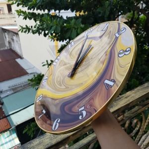 (Kèm pin sẵn) Đồng hồ treo tường decor tặng đinh treo tường Đồng hồ treo tường trang trí đẹp decor tường phòng khách phòng ngủ phòng ăn