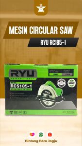 Ryu Circular Saw RCS185-1 Mesin Potong Kayu 7 inch RCS 185-1