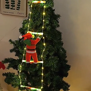 ไฟตกแต่งคริสต์มาส 🎅🏻ไฟบันไดคริสต์มาส LED ตกแต่งคริสต์มาสไฟบันได Christmas 180cm