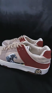 STALIO Sepatu kanvas Pria Sneakers hig Quality New Brand IN Box Sol Rubber Karet lentur  All-Match Low-Top Musim Semi Sepatu Pria Kasual Import Trendi Gaya Retro Kekinian Sepatu Pria Model Terbaru Mesh Empuk Nyaman Dipakai Sehari-hari - SP-04