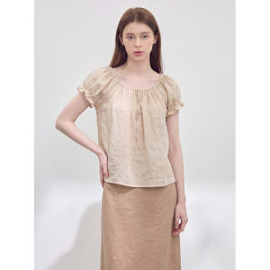 GULILI | Linen Casual Loose Fit Shirt and Skirt Set
