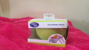Baby Safe AP008 Food Masher Bowl BabySafe Mangkok Penghalus Grinder Makanan Bayi