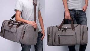 Túi xách du lịch thể thao vải canvas đa chức năng thời trang cao cấp phong cách mới