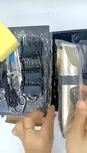 Professional Hair Clippers Rechargeable Haircut Razor Trimmer Cordless For Men with Free Haircut Set