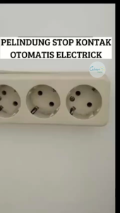Alat Pelindung Penutup Pengaman Stop Kontak Listrik Putar Rotasi Anak