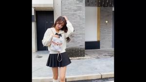 B002  Korean Shoulder Bag Handbag Crossbody Bags Backpack