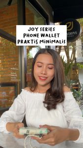 Tas Dompet Hp Kalung Gantung Leher Dompet Kartu Cardholder Selempang Phone Wallet Joy Series Dinamican Supply