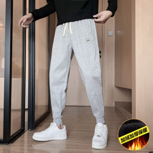 Quần Thể Thao Nam Dáng Rộng Màu Đen Mùa Xuân Thu Quần Dài Thường Ngày Cạp Vừa Chất Liệu Polyester Cotton Spandex Trang Phục Công Sở