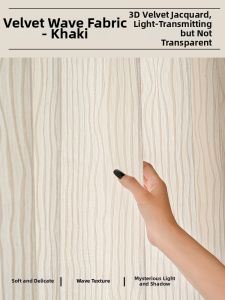 YIJIAREN | Double Sided Velvet French Style Translucent Privacy Sheer Curtain