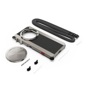 Fotorgear Xiaomi 14 Ultra Photography Kit Vintage Metal Camera Shutter Button Phone Case Professional External Lens Cap Filter Hanging Rope Image Set