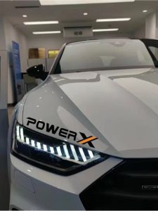 Power Car Light Eyebrow ป้ายติดรถยนต์ ไฟฟ้า รถมอเตอร์ไซค์ ดีไซน์ทันสมัย ติดประตูด้านข้าง ป้ายติดรถยนต์แบบทนทานต่อแสงแดดและน้ำ