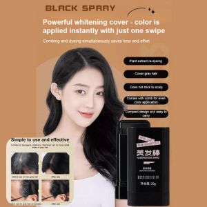 Soft Hair Dye Sticks Hair Dye Combs Disposable Hair Dye Sticks Hair Dye Sticks To Cover Gray Hair Quick Hair Dyeing Waterproof Soft Hair Dye Sticks