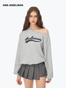 ANN ANDELMAN | Foam Print Slanted Neck Single Shoulder Sleeveless Pullover