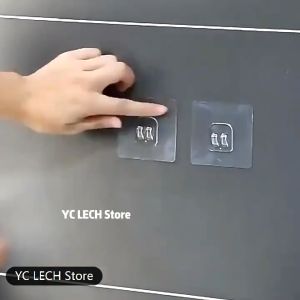 Clear Sticky Punch-free Wall Hook / Self-adhesive Heavy Load Hooks / Kitchen Bathroom Storage Hanger