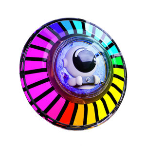 【Koo Tigers】Air Freshener Sound Control Auto Perfume Diffuser 256 Colors Aromatherapy Diffuser App Control Music LED Light Strip RGB