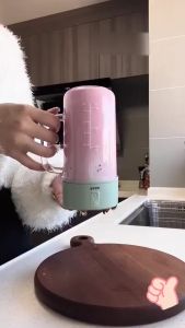 Juicer Portable 420 ML - Blender 6 Mata Pisau + Sedotan