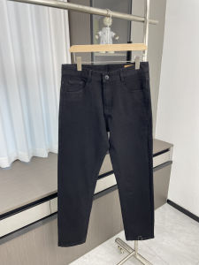 กางเกงยีนส์ทรงตรงเอวกลางสำหรับผู้ชาย กางเกงยีนส์ทรงหลวมลำลองสไตล์ย้อนยุคสำหรับฤดูใบไม้ร่วงและฤดูหนาว สวมใส่สบายและสวยงาม