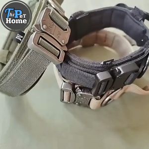 O Lucky Pet ปลอกคอสุนัข พร้อมที่จับ สุนัขโต ปลอกคอหมาใหญ่ มือจับ สำหรับสุนัขแรงเยอะ สำหรับฝึกสุนัข