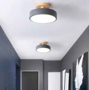【3 Year Warranty】Wood Ceiling Lights Nordic Led Ceiling Lights Modern design Tricolor Ceiling Lights Fixture Indoor Luminaire Kitchen Living Bedroom Lamp For Living Room Home Decor