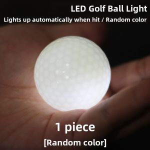 TTYGJ | Glow In Dark Multi-Color LED Golf Ball 3-Layer Practice
