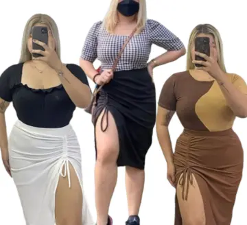 Plus size pencil skirt 2xl best sale