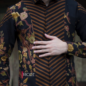 MENSBATIK - Harjuna - batik pria - lengan panjang