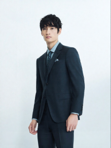 Wool Silk Spring New Mens Business Suit