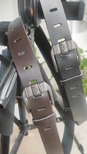 Genuine Real Leather Long Belt Men High Quality Pin Buckle Plus Size Belts for Men / Men Waist Strap Waistband Leather