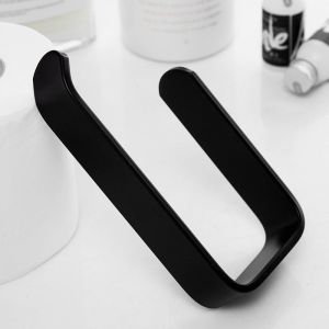 Self-adhesive Towel Rack Wall Mounted Bathroom Items Bathroom Towels Holder Hanger without punching toilet paper holder