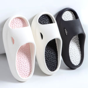 Womens Thick-Sole Summer Slides - New 2025 Anti-Slip Massage Sandals for Men & Women Indoor/Outdoor Beach House Slippers