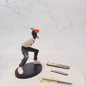Bandai | Chainsaw Man Denji Anime 15cm Action Figure Collectible Denji/Power Figurine Adult Model Doll Toy